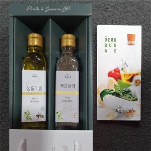 [덕분애농장] 덕분애 생들기름+볶음들깨 선물세트 (덕분1호)