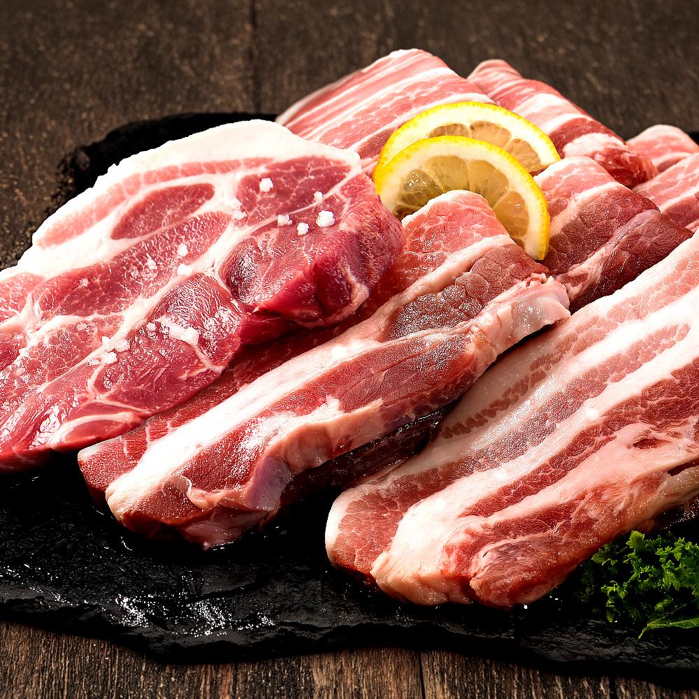 [음성축협] 한돈 삼겹살/목살 1kg(500g+500g)