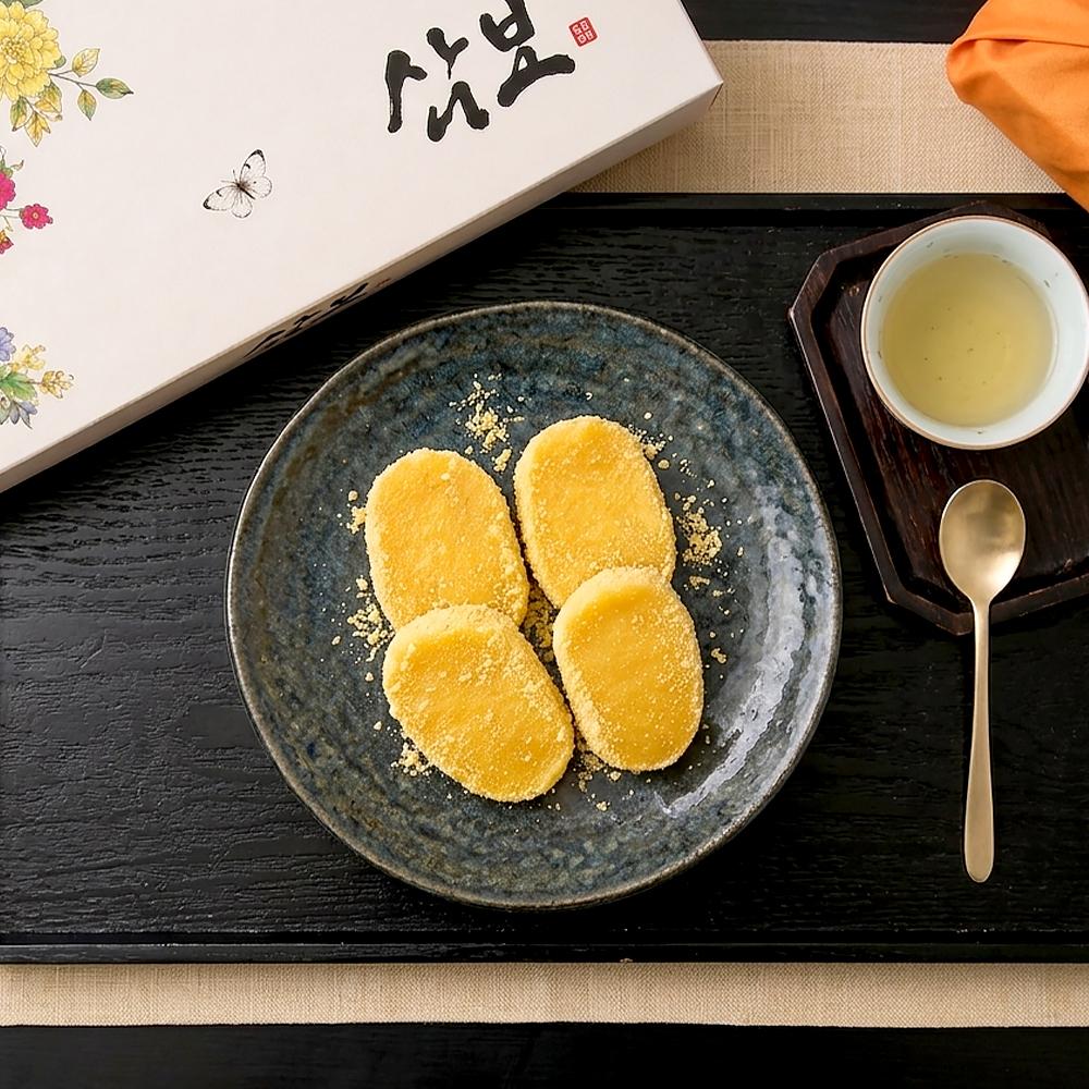 [삼보한과] 달콤하고 쫀득한 단호박찰떡 1kg(개당 70g)_2